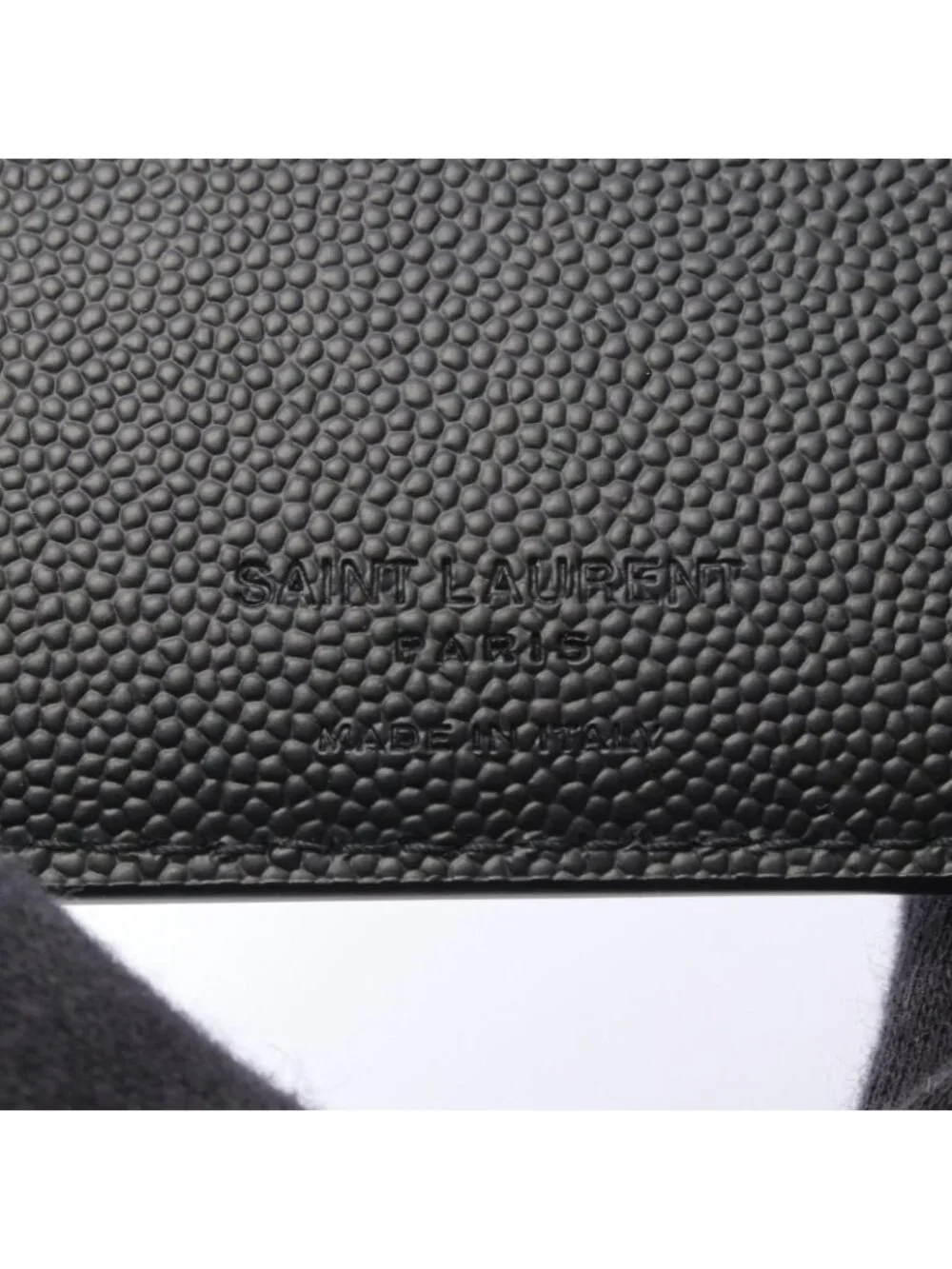 Saint Laurent Paris Bifold Wallet East Waist Leather